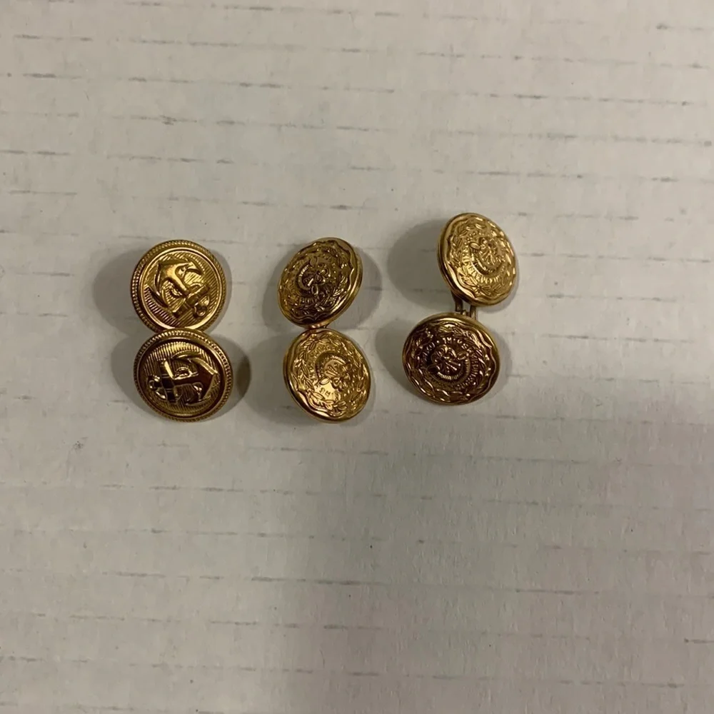 OXFORDSHIRE & Buckinghamshire Cuff Links-Vintage